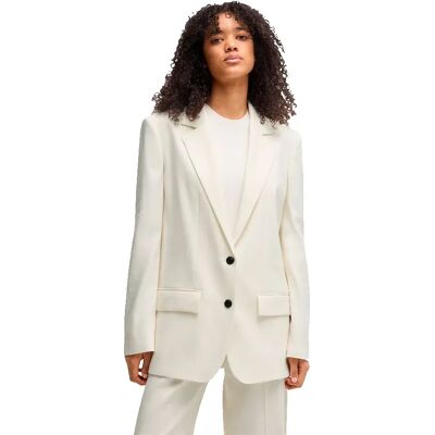Hugo Blazer Anetali 10270598 01 Natural 34 Femme - Publicité Hugo Blazer Anetali 10270598 01 Natural 34 Femme - Publicité
