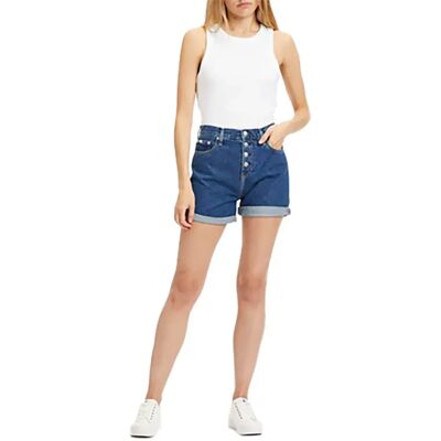 Calvin Klein Short En Jean J20j220639 Navy Blue 26 Femme - Publicité Calvin Klein Short En Jean J20j220639 Navy Blue 26 Femme - Publicité