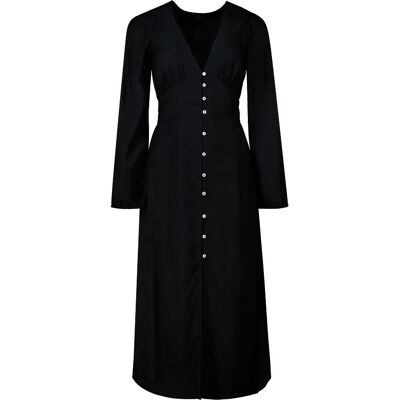Billabong Robe Longue à Manches Longues Cool Night Black Pebble XS Femme - Publicité Billabong Robe Longue à Manches Longues Cool Night Black Pebble XS Femme - Publicité