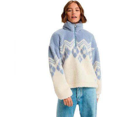 Roxy Veste Mountain Story Fleece Egret S - Publicité Roxy Veste Mountain Story Fleece Egret S - Publicité