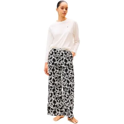 Tommy Hilfiger Pyjama à Manches Longues Uw0uw06146 Ivory Silk / Dense Floral Ivory Silk XL Femme - Publicité Tommy Hilfiger Pyjama à Manches Longues Uw0uw06146 Ivory Silk / Dense Floral Ivory Silk XL Femme - Publicité