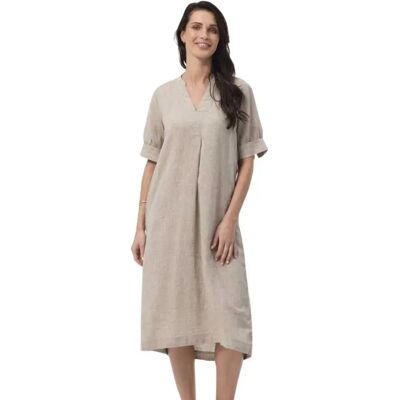 Redgreen Robe Midi à Manches 3/4 Divine Light Sand Melange M Femme - Publicité Redgreen Robe Midi à Manches 3/4 Divine Light Sand Melange M Femme - Publicité