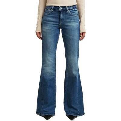 G-star Jean Stevey Flare Antique Faded Niagara 27 Femme - Publicité G-star Jean Stevey Flare Antique Faded Niagara 27 Femme - Publicité