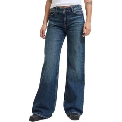 Jack & Jones Jean Rome Flare Fit Jjxx Dark Blue Denim 24 Femme - Publicité Jack & Jones Jean Rome Flare Fit Jjxx Dark Blue Denim 24 Femme - Publicité