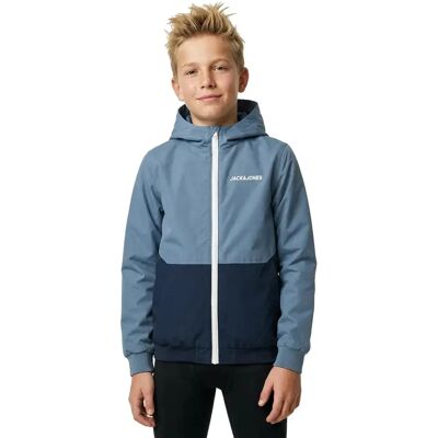 Jack & Jones Blouson Bomber Rush Blocking Mni Blue Mirage / Detail Navy Blazer / White Blocking 8 Années Garçon,Fille - Publicité Jack & Jones Blouson Bomber Rush Blocking Mni Blue Mirage / Detail Navy Blazer / White Blocking 8 Années Garçon,Fille - Publicité