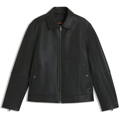 Boss Veste En Cuir Jogear 10268766 01 Black 46 Homme - Publicité Boss Veste En Cuir Jogear 10268766 01 Black 46 Homme - Publicité