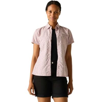 Regatta Chemise à Manches Courtes Mindano Viii Powder Lilac Petal Print 50 - Publicité Regatta Chemise à Manches Courtes Mindano Viii Powder Lilac Petal Print 50 - Publicité