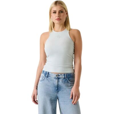 Guess T-shirt Sans Manches W6rp39kd092 Faded Skies M Femme - Publicité Guess T-shirt Sans Manches W6rp39kd092 Faded Skies M Femme - Publicité
