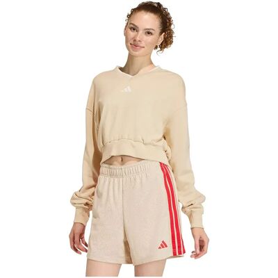 Adidas Sweat-shirt Stadium Crew Crystal Linen / Off White XS Femme - Publicité Adidas Sweat-shirt Stadium Crew Crystal Linen / Off White XS Femme - Publicité
