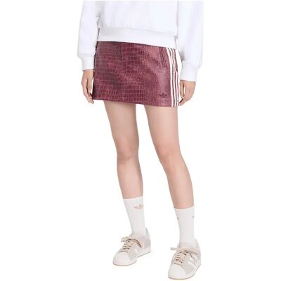 Adidas Originals Minijupe Pleather Maroon 34 Femme - Publicité Adidas Originals Minijupe Pleather Maroon 34 Femme - Publicité
