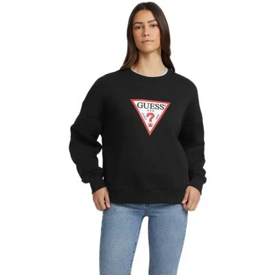Guess Jeans Sweat-shirt Iconic Triangle Jet Black A996 XS Femme - Publicité Guess Jeans Sweat-shirt Iconic Triangle Jet Black A996 XS Femme - Publicité