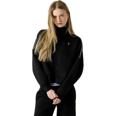 Guess Jeans Sweat-shirt à Zip W6rq10kd122 Jet Black A996 L Femme - Publicité Guess Jeans Sweat-shirt à Zip W6rq10kd122 Jet Black A996 L Femme - Publicité