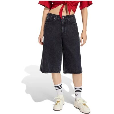 Adidas Originals Short En Jean Firebird Jorts True Black Denim 36 Femme - Publicité Adidas Originals Short En Jean Firebird Jorts True Black Denim 36 Femme - Publicité