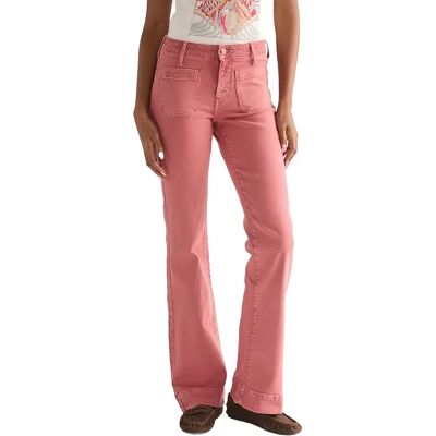 Wrangler Jean 112380335 Flare Fit Washed Red 26 Femme - Publicité Wrangler Jean 112380335 Flare Fit Washed Red 26 Femme - Publicité