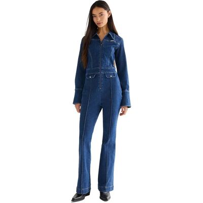 Wrangler Combinaison à Manches Longues Retro Catsuit Easy Rinse S Femme - Publicité Wrangler Combinaison à Manches Longues Retro Catsuit Easy Rinse S Femme - Publicité