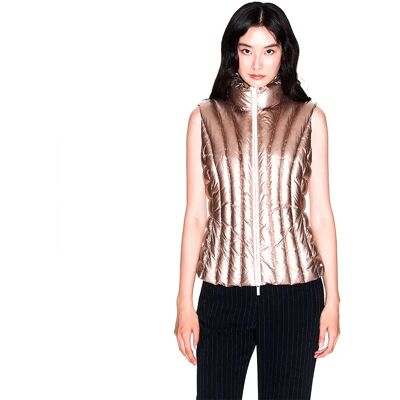 Giorgio Armani Exchange Gilet Xw001809_af18998 Metallic Bloom M Femme - Publicité Giorgio Armani Exchange Gilet Xw001809_af18998 Metallic Bloom M Femme - Publicité