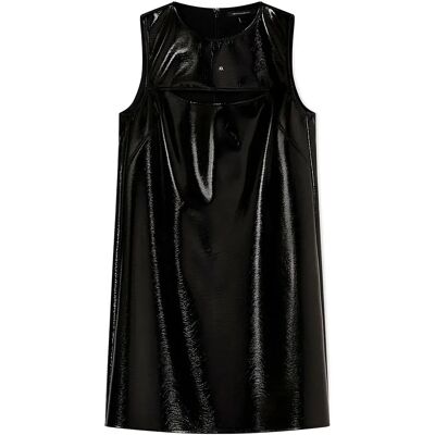 Giorgio Armani Exchange Robe Sans Manches Xw001812_af18859 Black 46 - Publicité Giorgio Armani Exchange Robe Sans Manches Xw001812_af18859 Black 46 - Publicité