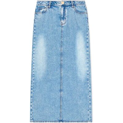 Giorgio Armani Exchange Jupe Xw002264_af21338 Blue Denim 40 Femme - Publicité Giorgio Armani Exchange Jupe Xw002264_af21338 Blue Denim 40 Femme - Publicité