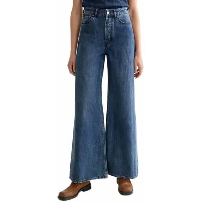 Scotch & Soda Jean The Wave Wide Leg Rodeo Mid Stripe 26 Femme - Publicité Scotch & Soda Jean The Wave Wide Leg Rodeo Mid Stripe 26 Femme - Publicité