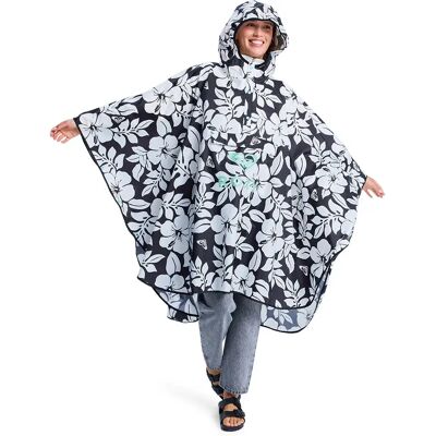 Roxy Poncho Midnight Rain Anthracite The Big Mo One Size Femme - Publicité Roxy Poncho Midnight Rain Anthracite The Big Mo One Size Femme - Publicité