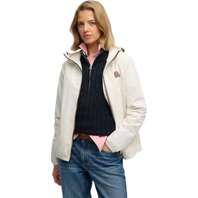 Superdry Veste Essential Tri Windbreaker Off White XS Femme - Publicité Superdry Veste Essential Tri Windbreaker Off White XS Femme - Publicité
