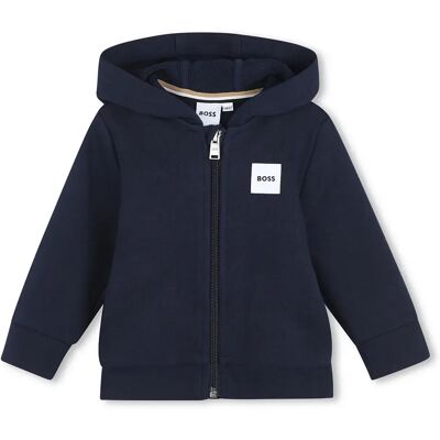 Boss Sweat-shirt à Zip J52866 Marine 18 Mois Garçon - Publicité Boss Sweat-shirt à Zip J52866 Marine 18 Mois Garçon - Publicité