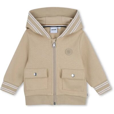 Boss Sweat-shirt à Zip J52869 Beige 18 Mois Garçon - Publicité Boss Sweat-shirt à Zip J52869 Beige 18 Mois Garçon - Publicité