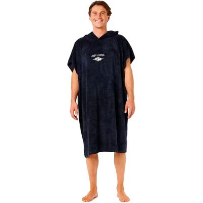 Rip Curl Poncho Classic Surf Black / Off White One Size Femme - Publicité Rip Curl Poncho Classic Surf Black / Off White One Size Femme - Publicité
