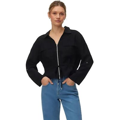 Vero Moda Chemisier à Manches Longues Katie Black L Femme - Publicité Vero Moda Chemisier à Manches Longues Katie Black L Femme - Publicité