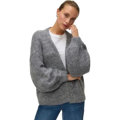 Vero Moda Cardigan Maybe Open Medium Grey Melange XS Femme - Publicité Vero Moda Cardigan Maybe Open Medium Grey Melange XS Femme - Publicité