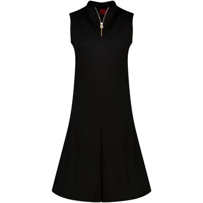 Hugo Robe à Manches Courtes Noella 10271863 Black XS Femme - Publicité Hugo Robe à Manches Courtes Noella 10271863 Black XS Femme - Publicité