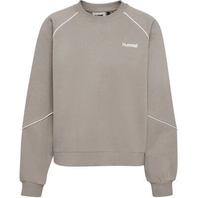 Hummel Sweat-shirt Keeper Boxy Piping Crewneck Anthracite S Femme - Publicité Hummel Sweat-shirt Keeper Boxy Piping Crewneck Anthracite S Femme - Publicité