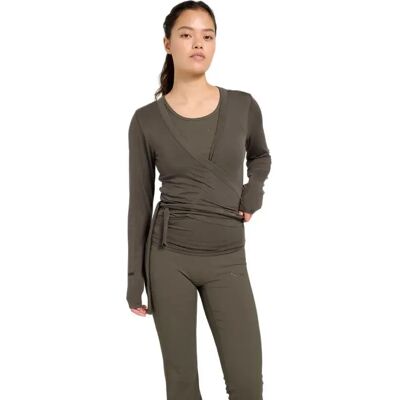 Hummel T-shirt à Manches Longues Soft Wrap Black Iris M Femme - Publicité Hummel T-shirt à Manches Longues Soft Wrap Black Iris M Femme - Publicité