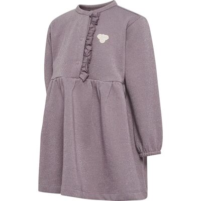 Hummel Robe Courte à Manches Longues Mini Reg Glitter Grey Ridge 98 cm Fille - Publicité Hummel Robe Courte à Manches Longues Mini Reg Glitter Grey Ridge 98 cm Fille - Publicité