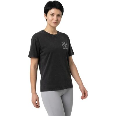 Miss Tee T-shirt à Manches Courtes One Line Flowers Black S Femme - Publicité Miss Tee T-shirt à Manches Courtes One Line Flowers Black S Femme - Publicité