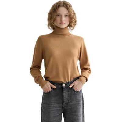 Scotch & Soda Pull à Col Roulé U9b01194t Tobacco Melange XL Femme - Publicité Scotch & Soda Pull à Col Roulé U9b01194t Tobacco Melange XL Femme - Publicité