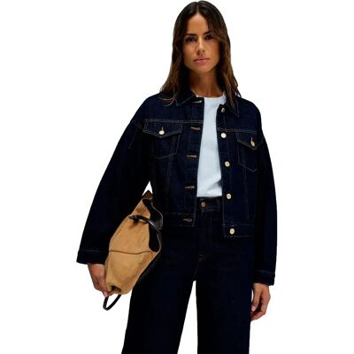 Salsa Jeans Veste En Jean 21011538 Dark Wash S Femme - Publicité Salsa Jeans Veste En Jean 21011538 Dark Wash S Femme - Publicité