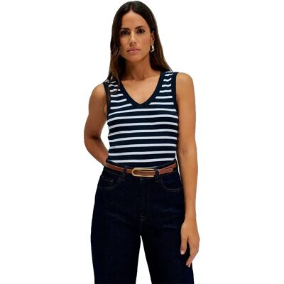 Salsa Jeans Gilet 21011785 Dark Blue V1 S Femme - Publicité Salsa Jeans Gilet 21011785 Dark Blue V1 S Femme - Publicité