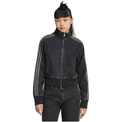 Adidas Originals Veste En Jean Firebird Track True Black Denim S Femme - Publicité Adidas Originals Veste En Jean Firebird Track True Black Denim S Femme - Publicité