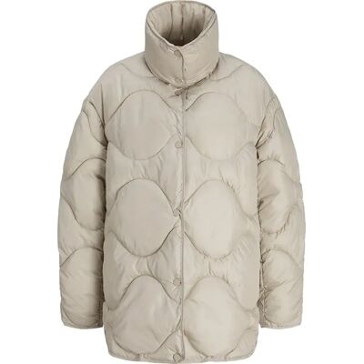 Jack & Jones Veste Stella Shiny Quilted Jjxx Feather Grey M Femme - Publicité Jack & Jones Veste Stella Shiny Quilted Jjxx Feather Grey M Femme - Publicité