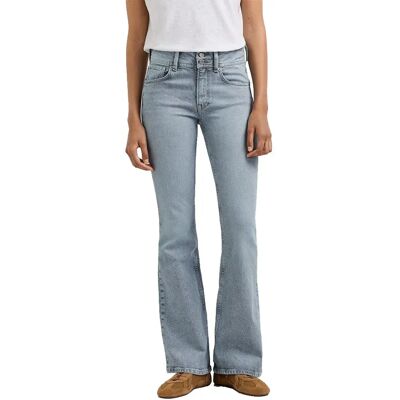 Pepe Jeans Jean Venus Pl20487758vh Flare Fit Denim Stone Washed Grey 26 Femme - Publicité Pepe Jeans Jean Venus Pl20487758vh Flare Fit Denim Stone Washed Grey 26 Femme - Publicité