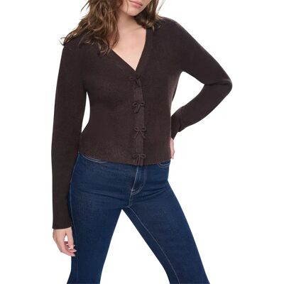 Dkny Pull à Col En V Dw7000706 Espresso Brown XL Femme - Publicité Dkny Pull à Col En V Dw7000706 Espresso Brown XL Femme - Publicité