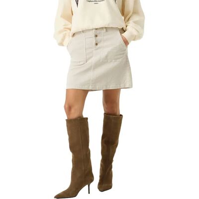Garcia Jupe Courte T260321 Whitecap M Femme - Publicité Garcia Jupe Courte T260321 Whitecap M Femme - Publicité
