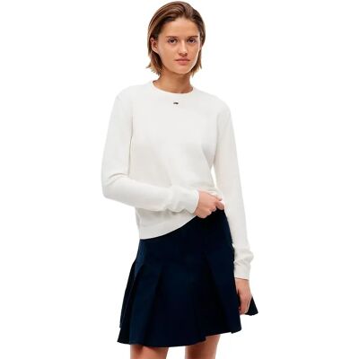 Tommy Hilfiger Pull Dw0dw20159 Ancient White S Femme - Publicité Tommy Hilfiger Pull Dw0dw20159 Ancient White S Femme - Publicité