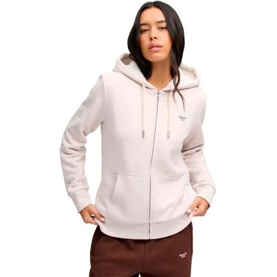 Superdry Sweat-shirt à Zip Signature Embroidered Borg Wind Chime Grey S - Publicité Superdry Sweat-shirt à Zip Signature Embroidered Borg Wind Chime Grey S - Publicité