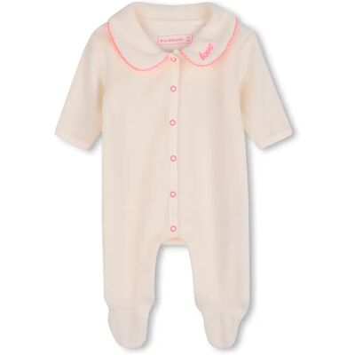 Billieblush Pyjama à Manches Longues U22624 Marfil 3 Mois - Publicité Billieblush Pyjama à Manches Longues U22624 Marfil 3 Mois - Publicité