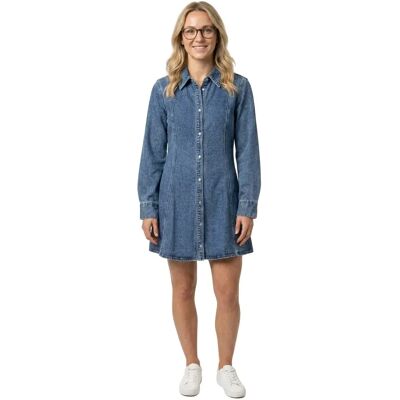 Vero Moda Robe Courte à Manches Longues Jessie Medium Blue Denim XL Femme - Publicité Vero Moda Robe Courte à Manches Longues Jessie Medium Blue Denim XL Femme - Publicité