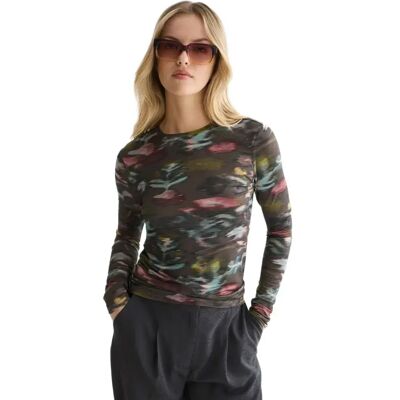 Scotch & Soda T-shirt à Manches Longues U9b01752t Glitch Dream Forest Night XS Femme - Publicité Scotch & Soda T-shirt à Manches Longues U9b01752t Glitch Dream Forest Night XS Femme - Publicité