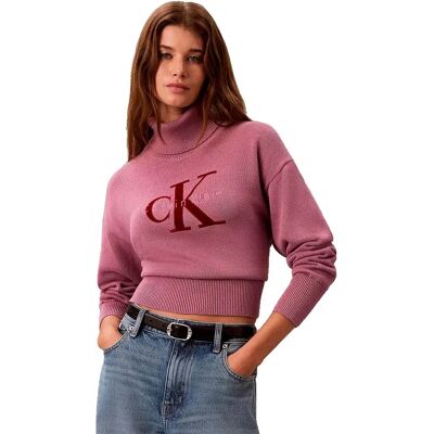 Calvin Klein Pull Lv047h329g Dusky Orchid S Femme - Publicité Calvin Klein Pull Lv047h329g Dusky Orchid S Femme - Publicité