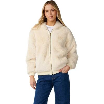 Rip Curl Sweat-shirt à Zip Bossa Nova Fluffy Polar Bone 2XS Femme - Publicité Rip Curl Sweat-shirt à Zip Bossa Nova Fluffy Polar Bone 2XS Femme - Publicité